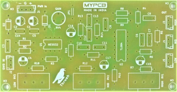 3 WAY ACTIVE FILTER BOARD